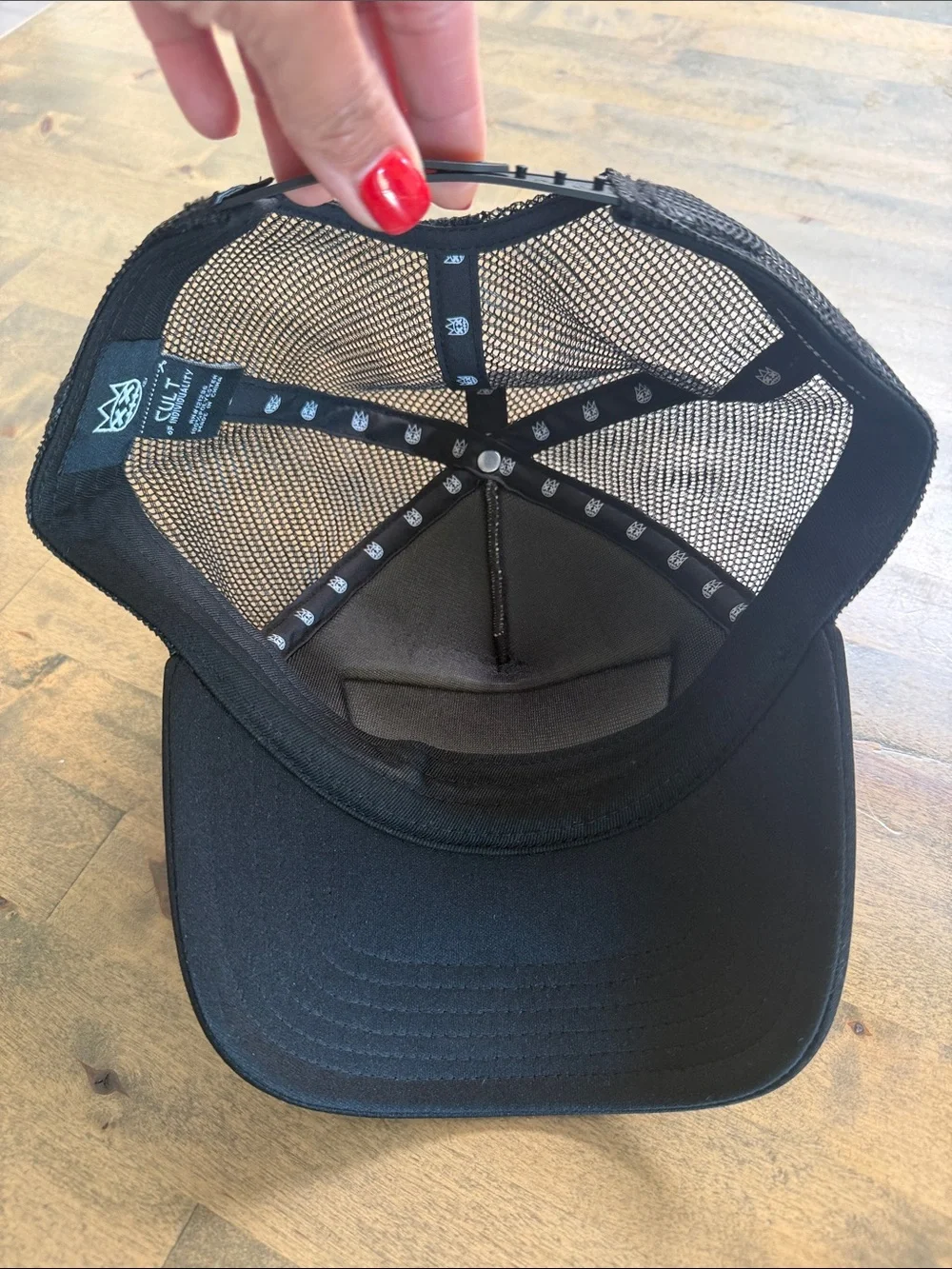 Cult of Individuality Black Trucker Hat “Pretty Good At Bad Decisions